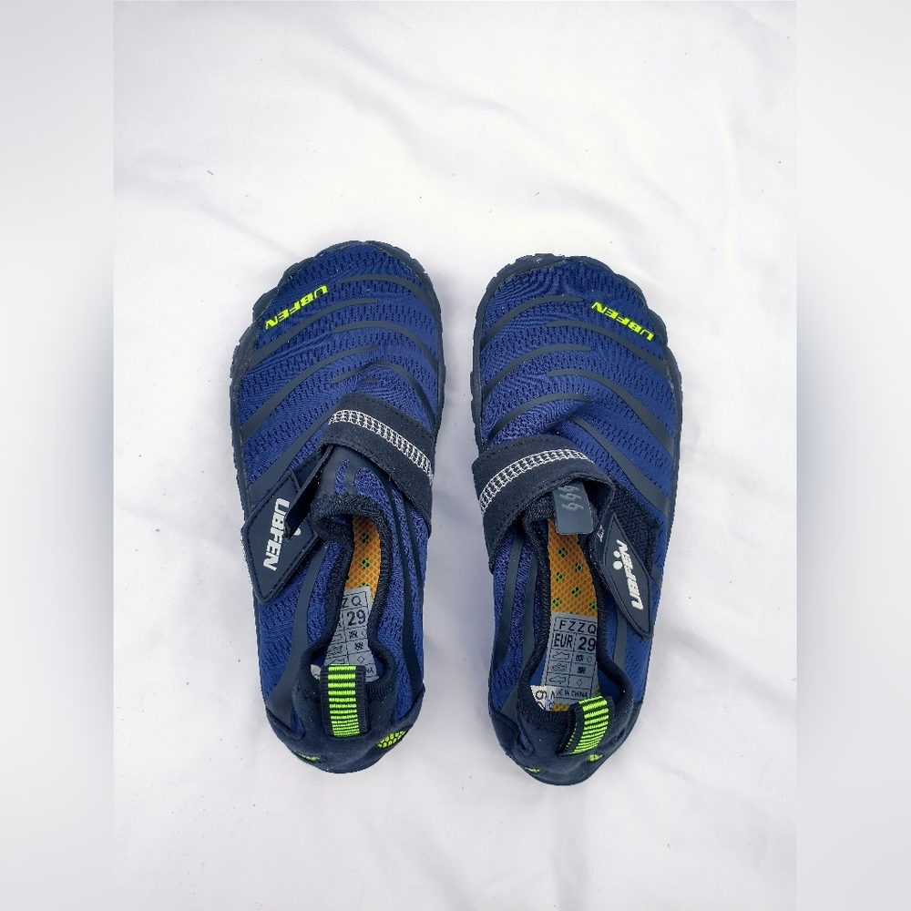 UBFEN Water Shoes Toddler Aqua Socks Barefoot Beach Swim Pool, 11.5, blue,Unisex